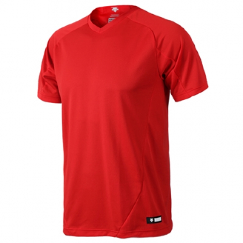 [DESCENTE] S411WWTS04 RED0 하계셔츠(DB-202R)