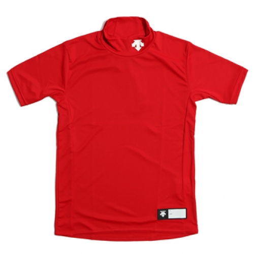[DESCENTE] S411WWPC02 RED0 반팔 스판언더셔츠 적색 주니어용(DOR-A7437R)