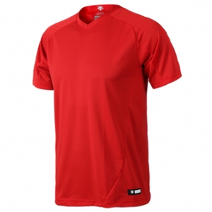 [DESCENTE] S411WWTS04 RED0 하계셔츠(DB-202R)