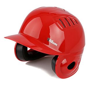 [WILSON] B3128K 2013년형 타자용 양귀헬멧 적색 